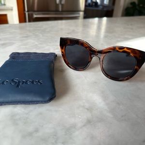 Le Specs Air Heart Sunglasses